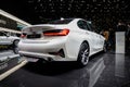 New 2019 BMW 330e hybrid review Royalty Free Stock Photo